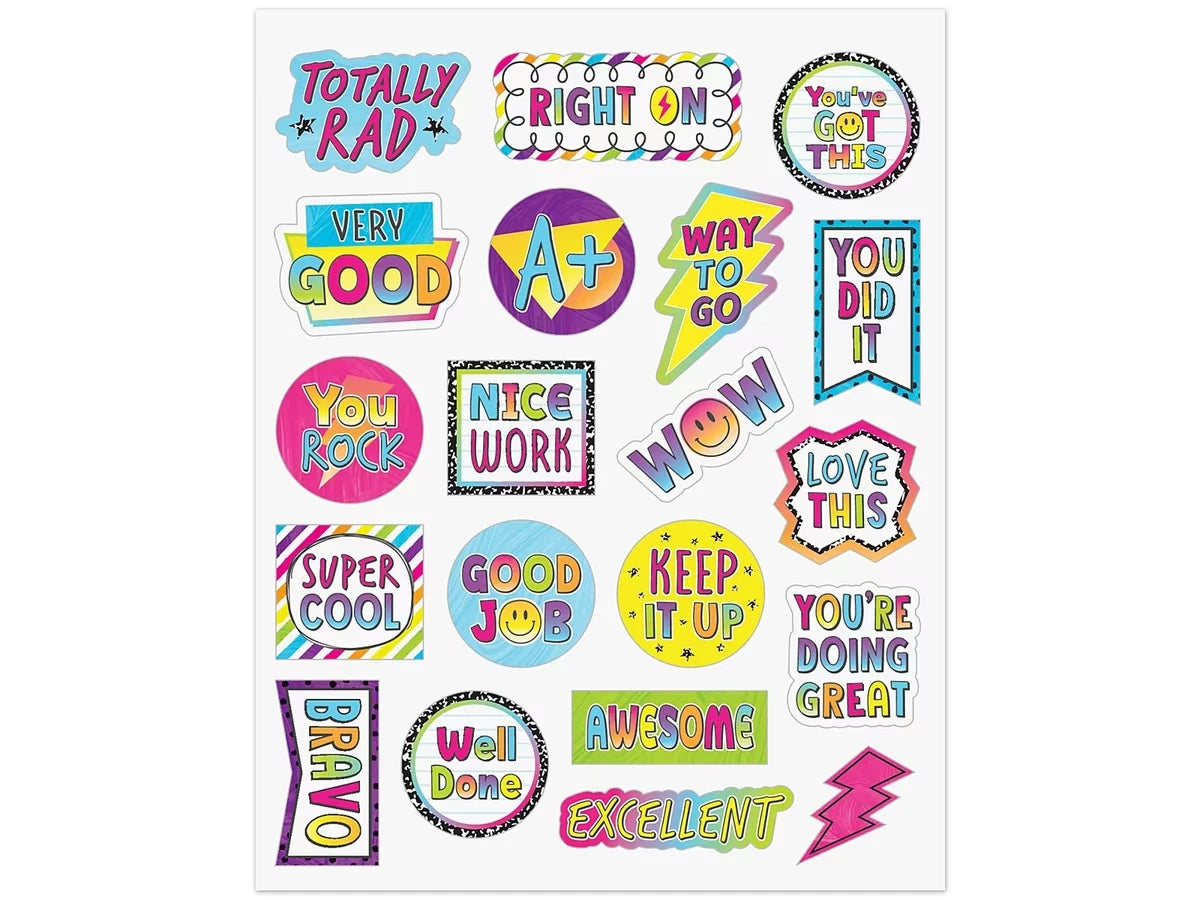 Brights 4Ever Motivational Stickers - US 5514