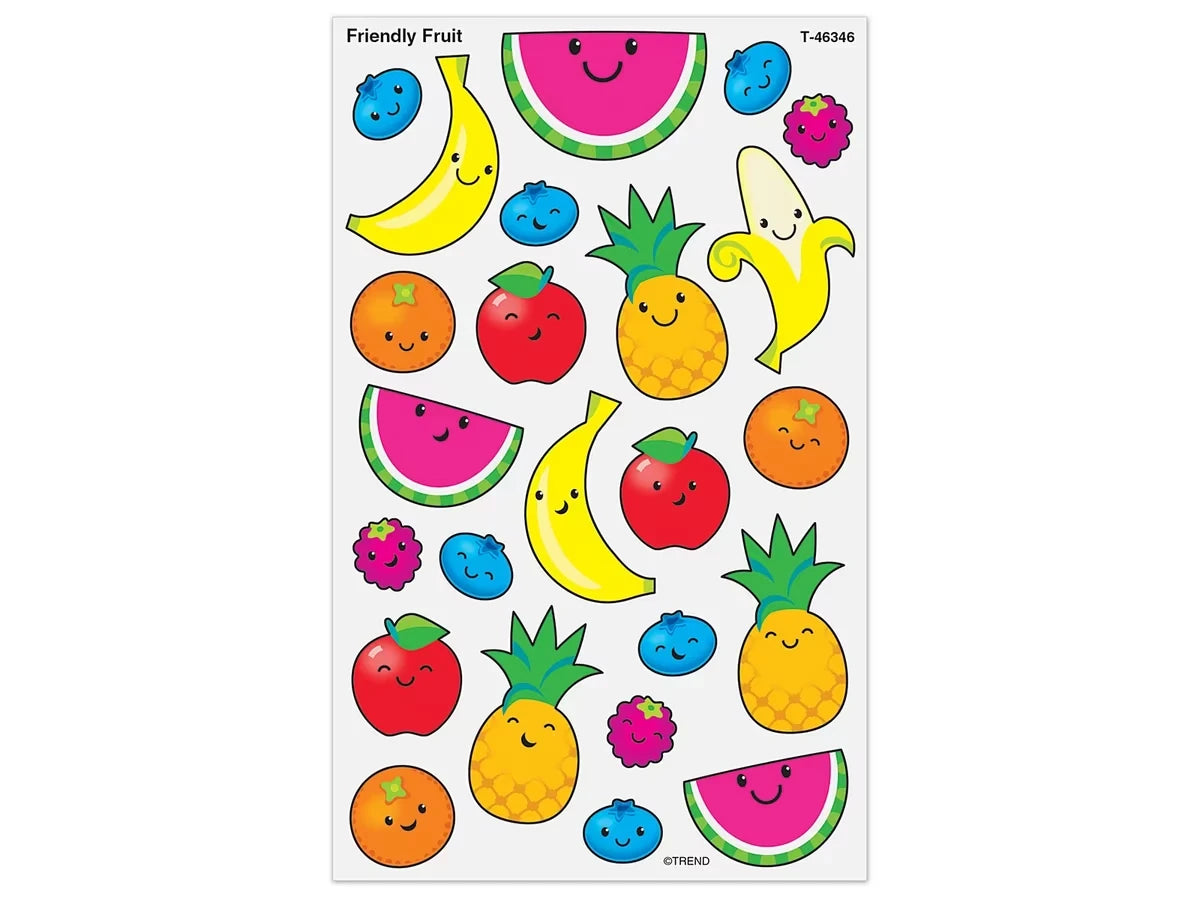 Friendly Fruit Stickers - US 5332