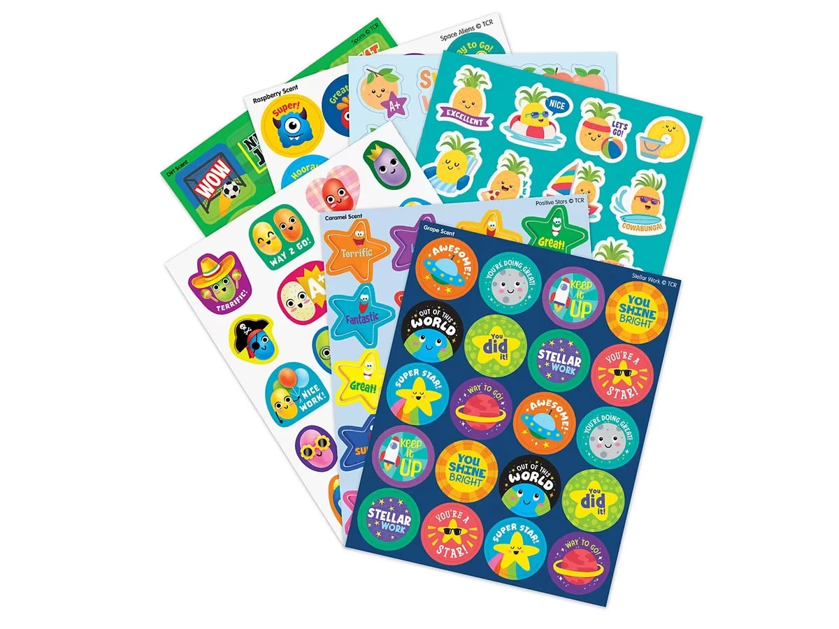 Great Job Scented Stickers - Variety Pack - US 4542