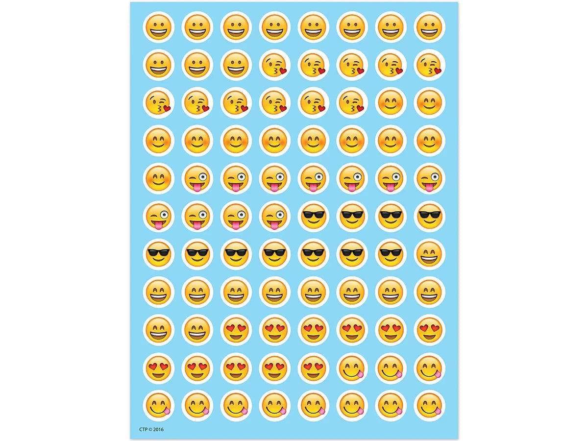 Emoji Fun Mini Stickers - US 9278