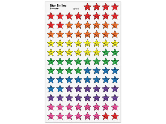 Star Smile Stickers - Value Pack - US 7825