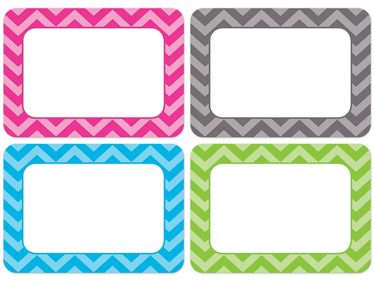 Chevron Name Tags - Variety Pack - US 4040