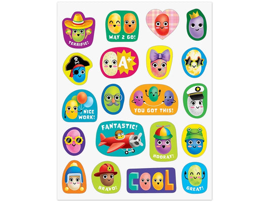 Jelly Bean Scented Stickers - US 9779