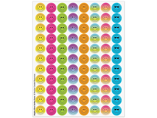 Brights 4Ever Smiley Stickers - US 2549