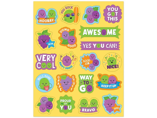 Grape Scented Stickers - US 7896