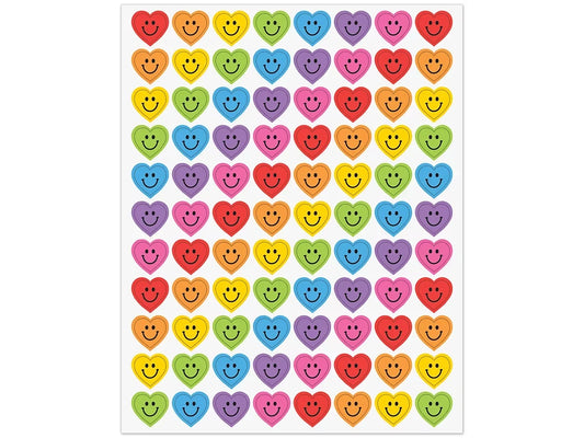 Smiling Heart Mini Stickers - US 6142