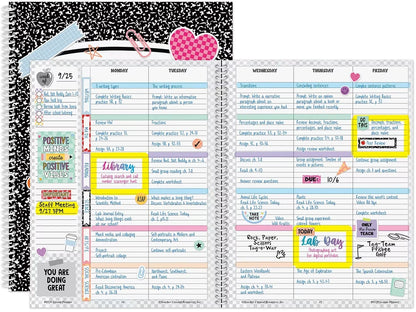 Cool for School Lesson Plan Book - US 6137