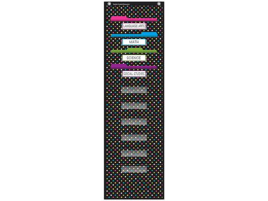 Chalkboard Brights File Folder Pocket Chart - US 2356