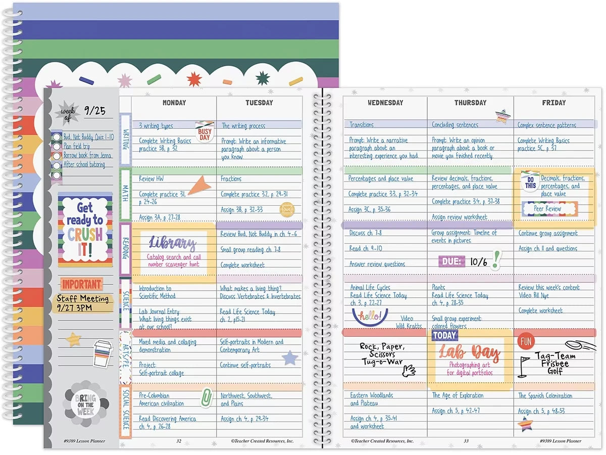 Color Crush Lesson Plan Book - US 7552