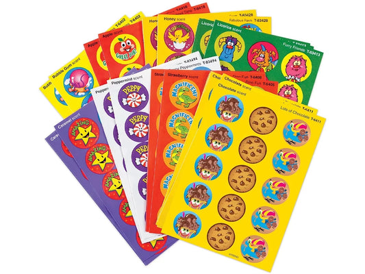 Fun Favorites Scented Motivational Stickers - Variety Pack - US 2709