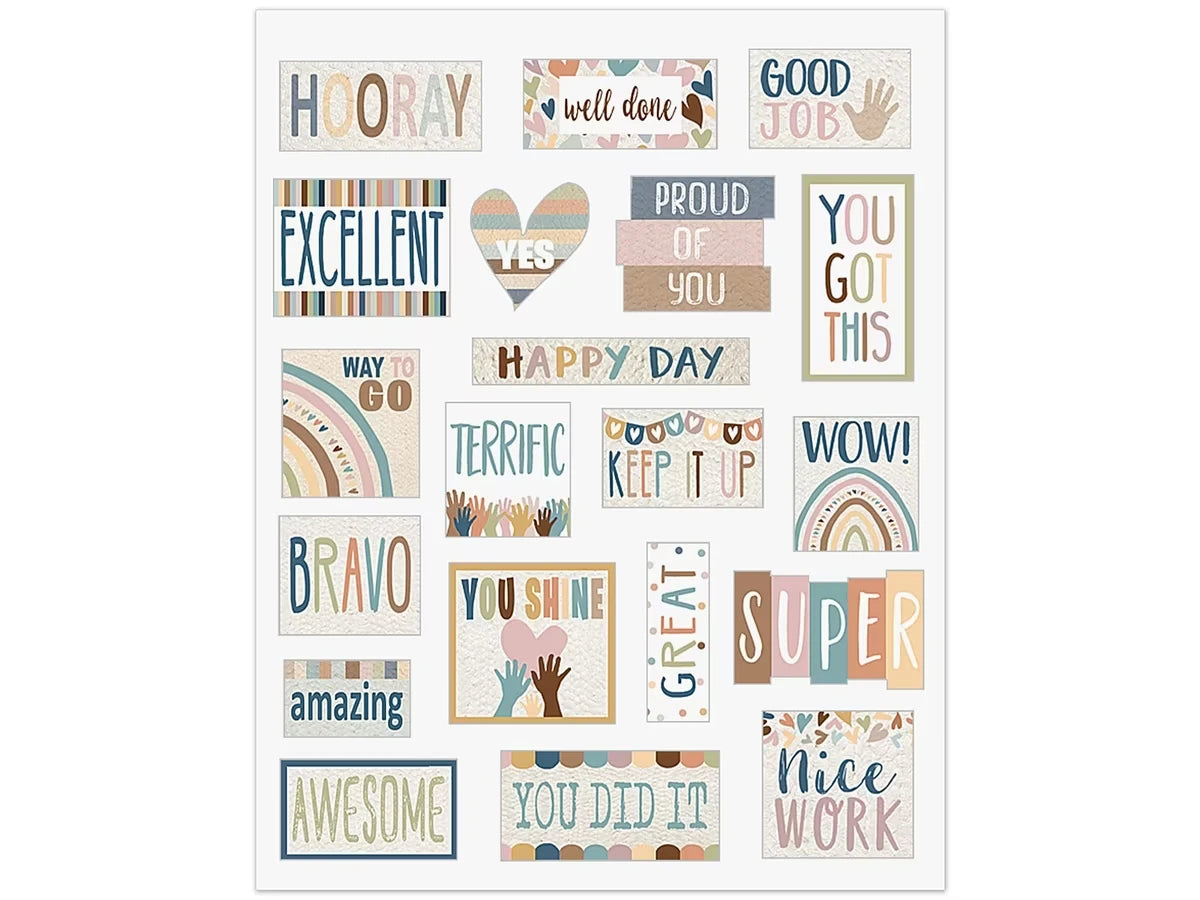 Everyone Is Welcome Motivational Stickers - US 9157
