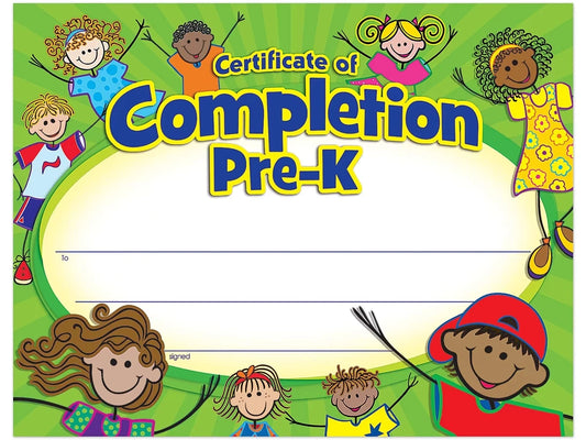 Pre-K Graduation Certificates - US 8068