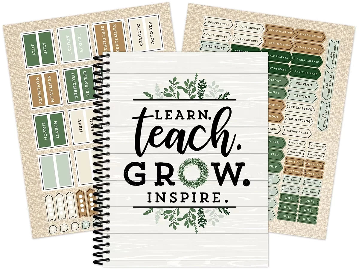 Farmhouse Lesson Plan Book - US 7741