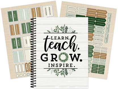 Farmhouse Lesson Plan Book - US 7741
