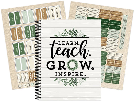 Farmhouse Lesson Plan Book - US 7741