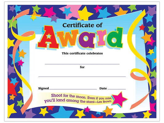 Graduation Certificates - US 6866