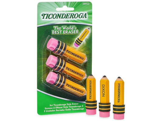 Ticonderoga® Pencil Erasers - US 9688