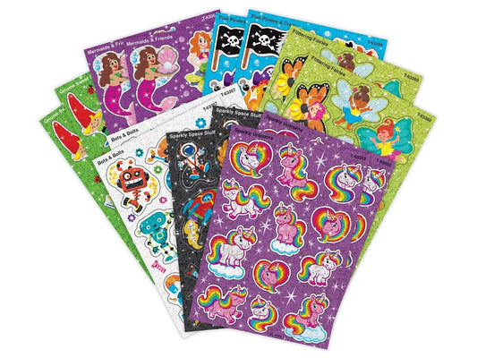 Just Imagine Sparkle Stickers - Variety Pack - US 9350