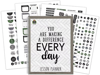 Modern Farmhouse Lesson Plan Book - US 5450