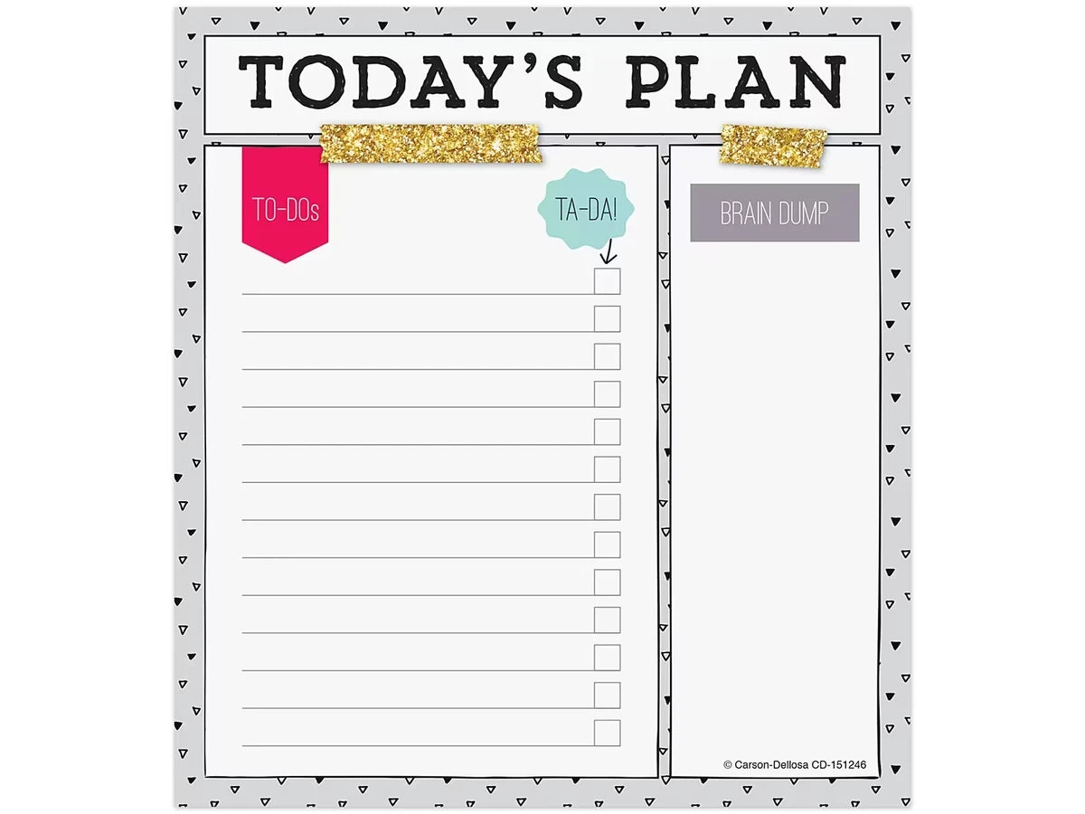 Today’s Plan Notepad - US 7230