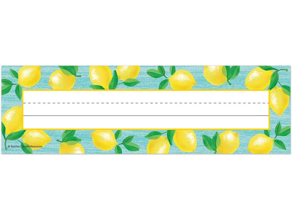 Lemon Zest Nameplates - US 2049