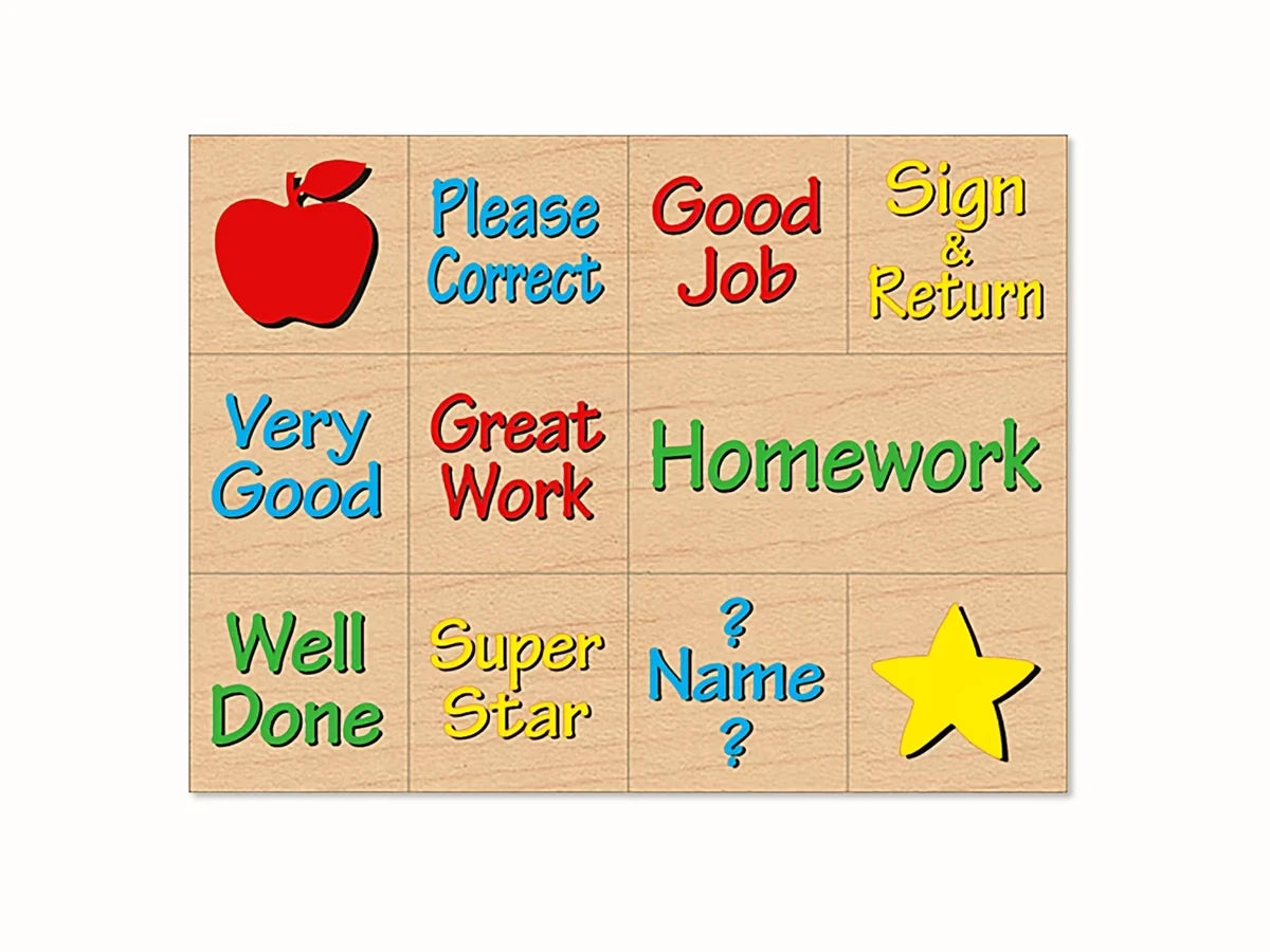 Messages from Your Teacher Stamps - US 2016