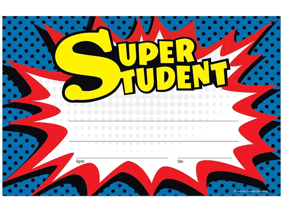 Superhero Super Student Awards - US 2538