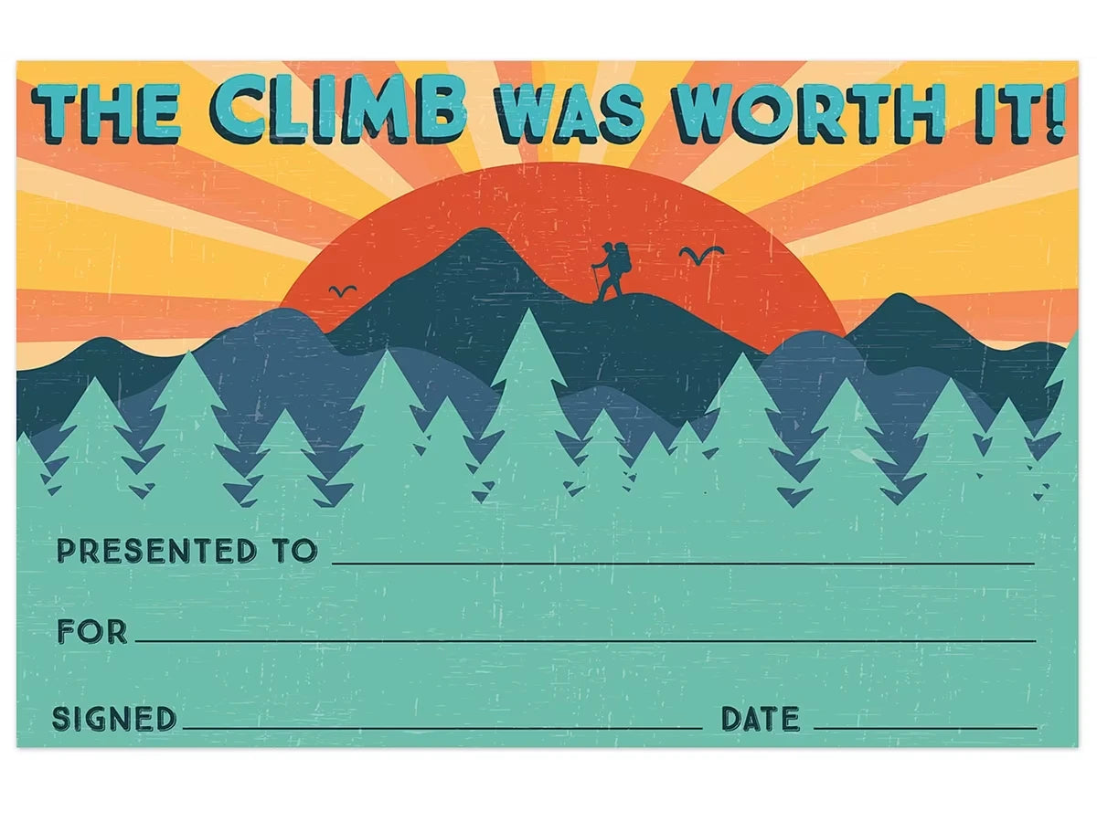 Adventurer the Climb Was Worth It! Awards - US 5872