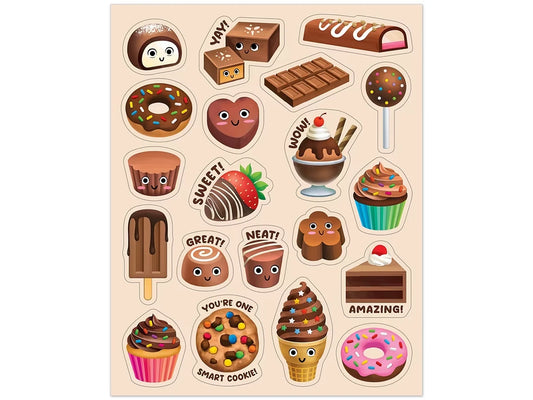 Chocolate-Scented Stickers - US 8662