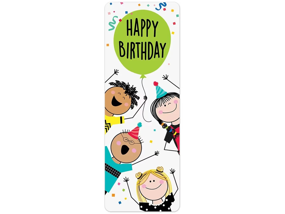 Stick Kids Birthday Bookmarks - US 7690