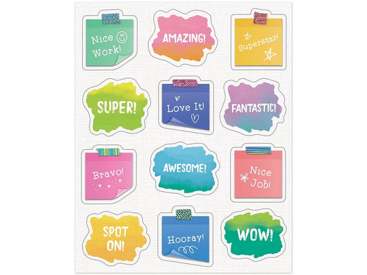 Creatively Inspired Doodle Notes Motivational Stickers - US 4169