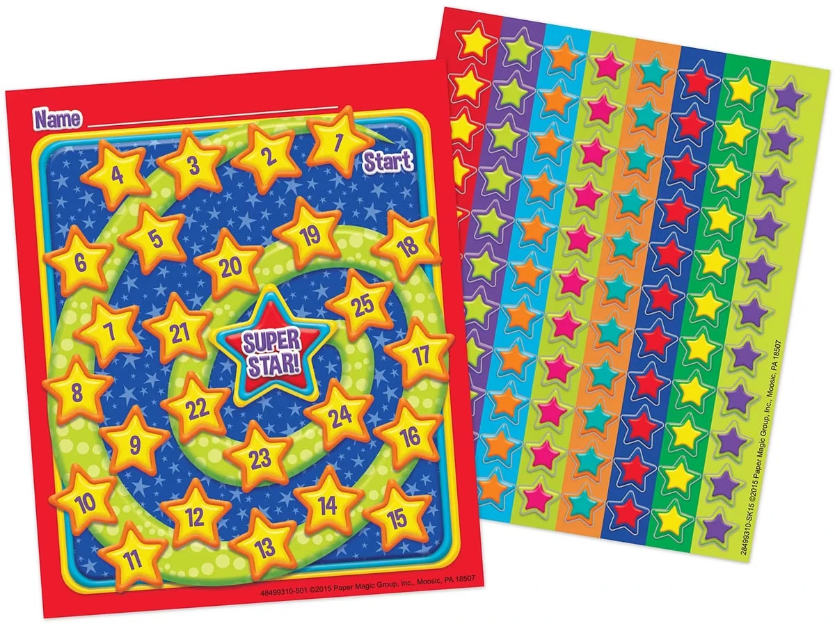 Super Star Mini Incentive Charts - US 7055