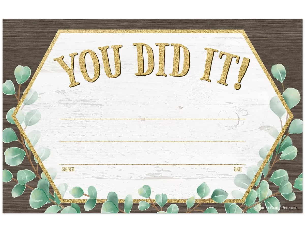 Eucalyptus You Did It! Awards - US 1330
