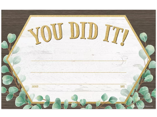 Eucalyptus You Did It! Awards - US 1330