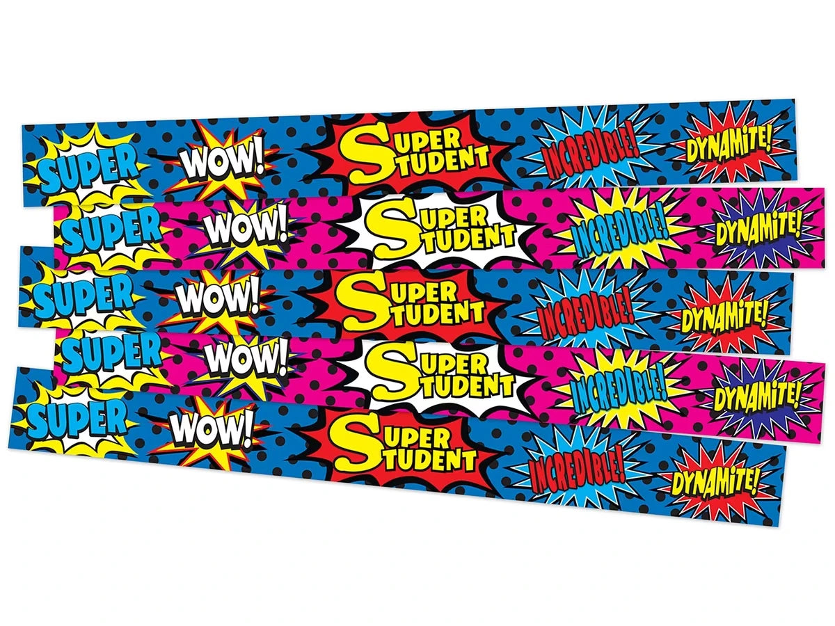 Superhero Slap Bracelets - US 1272