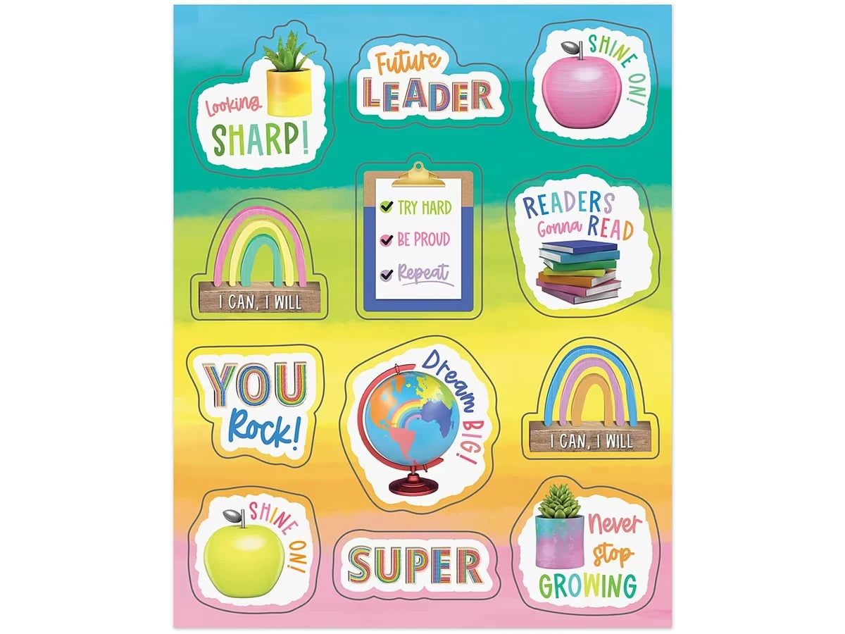 Creatively Inspired Motivational Stickers - US 7433