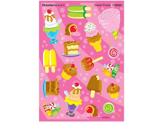Sweet Treat Strawberry-Scented Stickers - US 8757