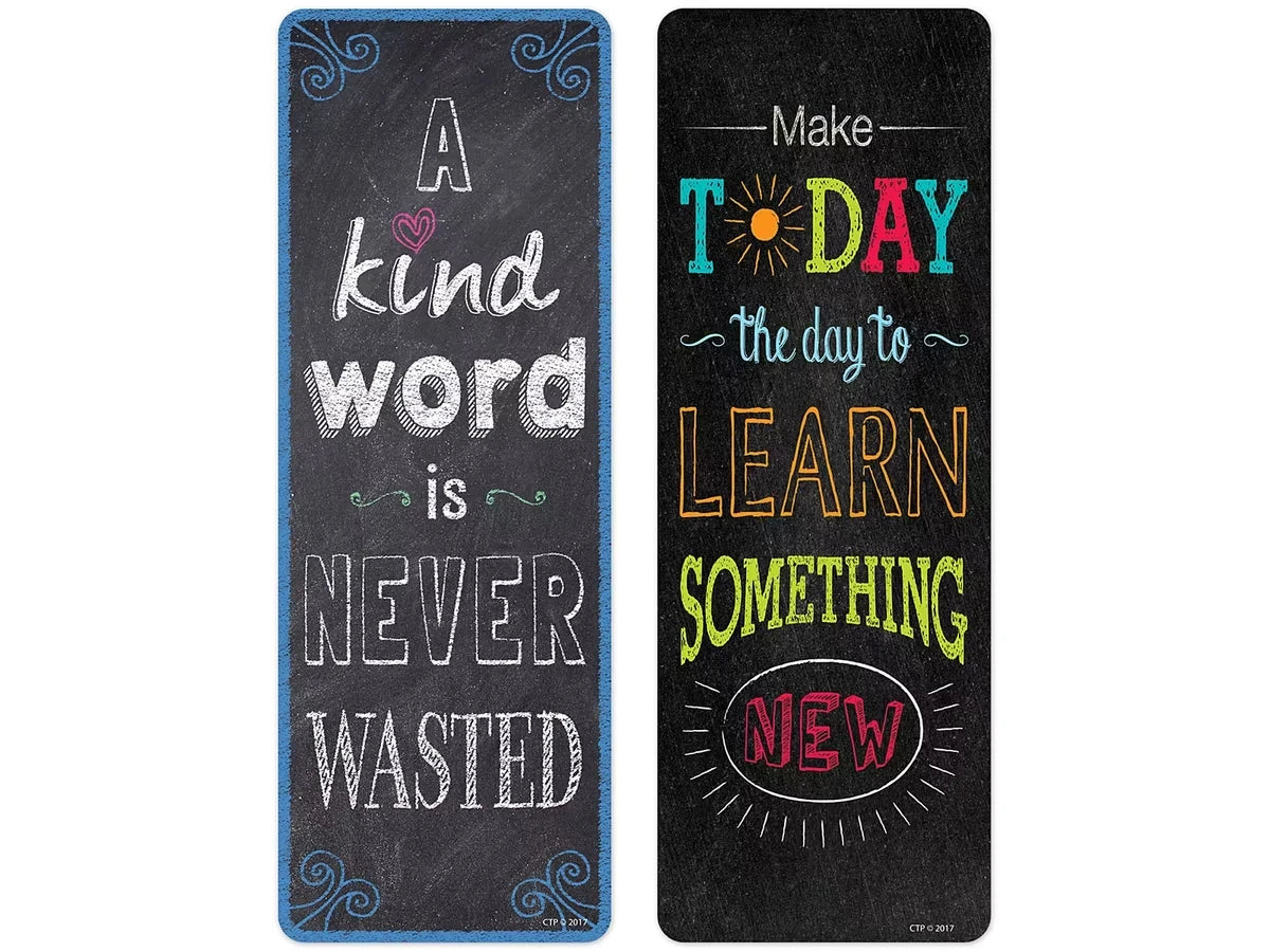 Chalk It Up! Motivational Bookmarks - US 2939