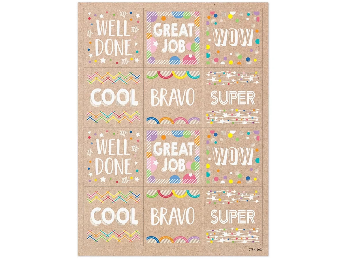 Krafty Pop! Motivational Stickers - US 6597