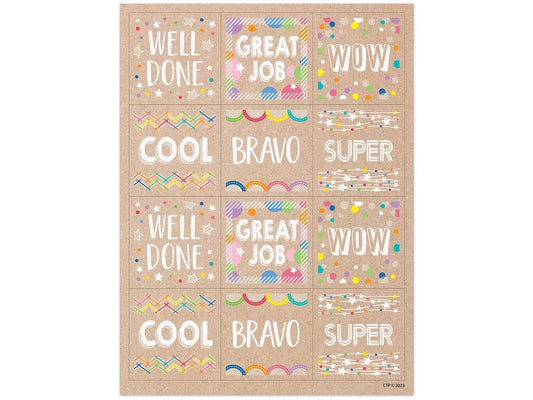 Krafty Pop! Motivational Stickers - US 6597