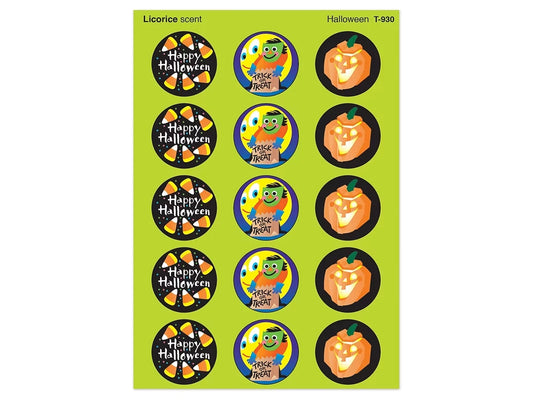 Halloween Licorice-Scented Stickers - US 3585