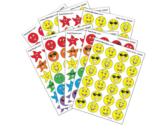 Smiley Face Scented Stickers - Variety Pack - US 1186