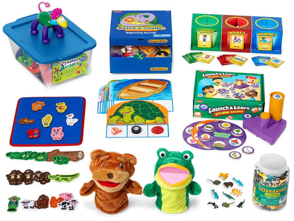 Play to Learn! Oral Language & Phonological Awareness Activities Bundle - US 3311