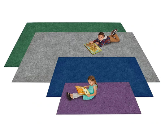 Comfy Rectangular Classroom Carpets - US 5242