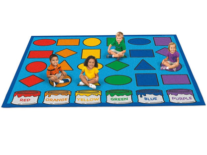 Learning Shapes & Colors Activity Carpets - US 8306