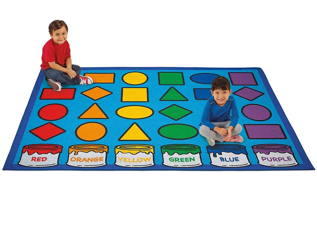 Learning Shapes & Colors Activity Carpets - US 8306