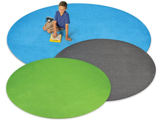 Flex-Space Comfy Round Classroom Carpets - US 8739