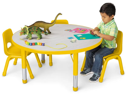 Kids Colors™ Adjustable Round Tables - US 3955
