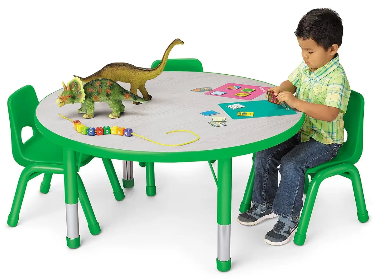 Kids Colors™ Adjustable Round Tables - US 3955