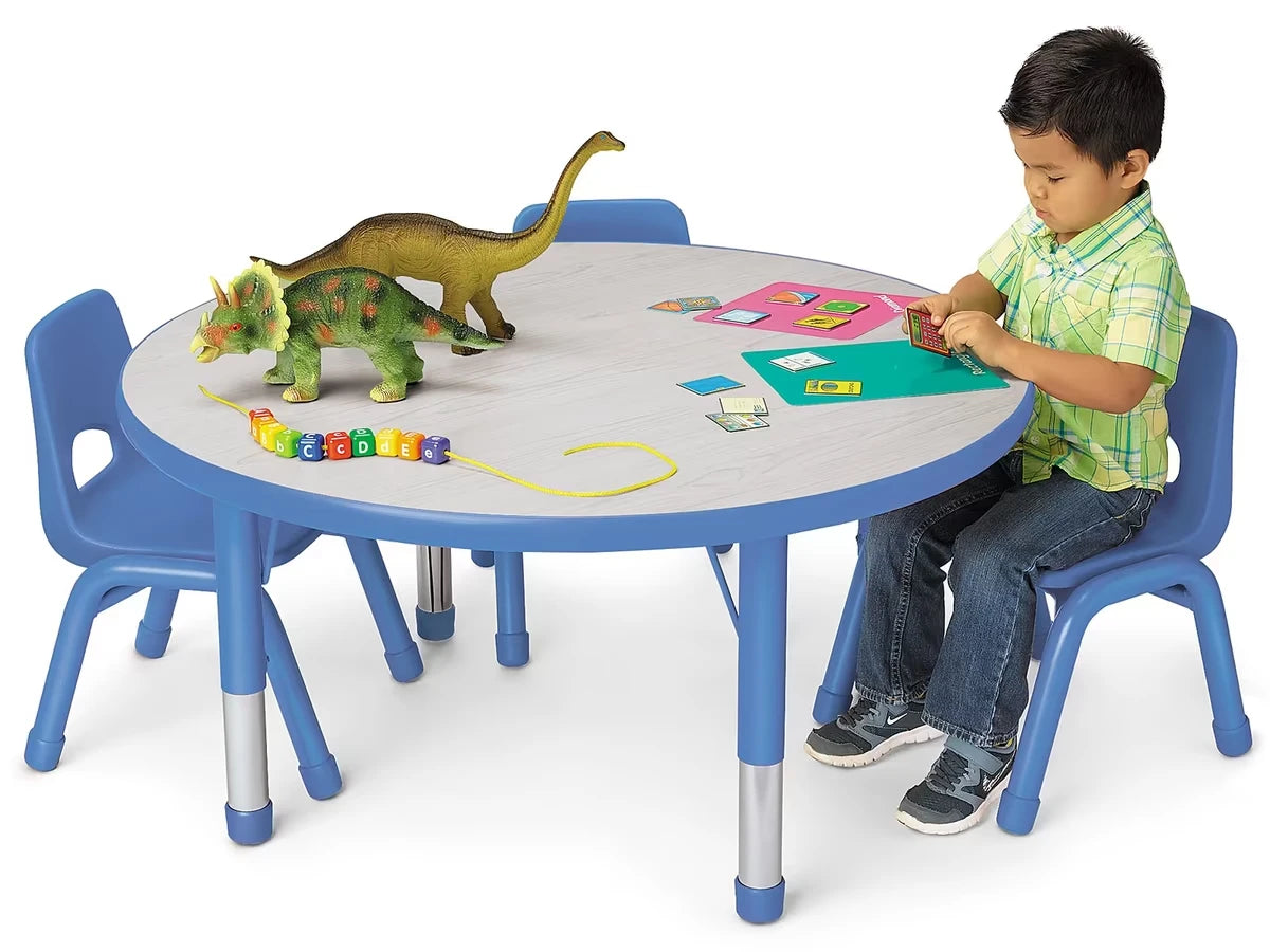 Kids Colors™ Adjustable Round Tables - US 3955
